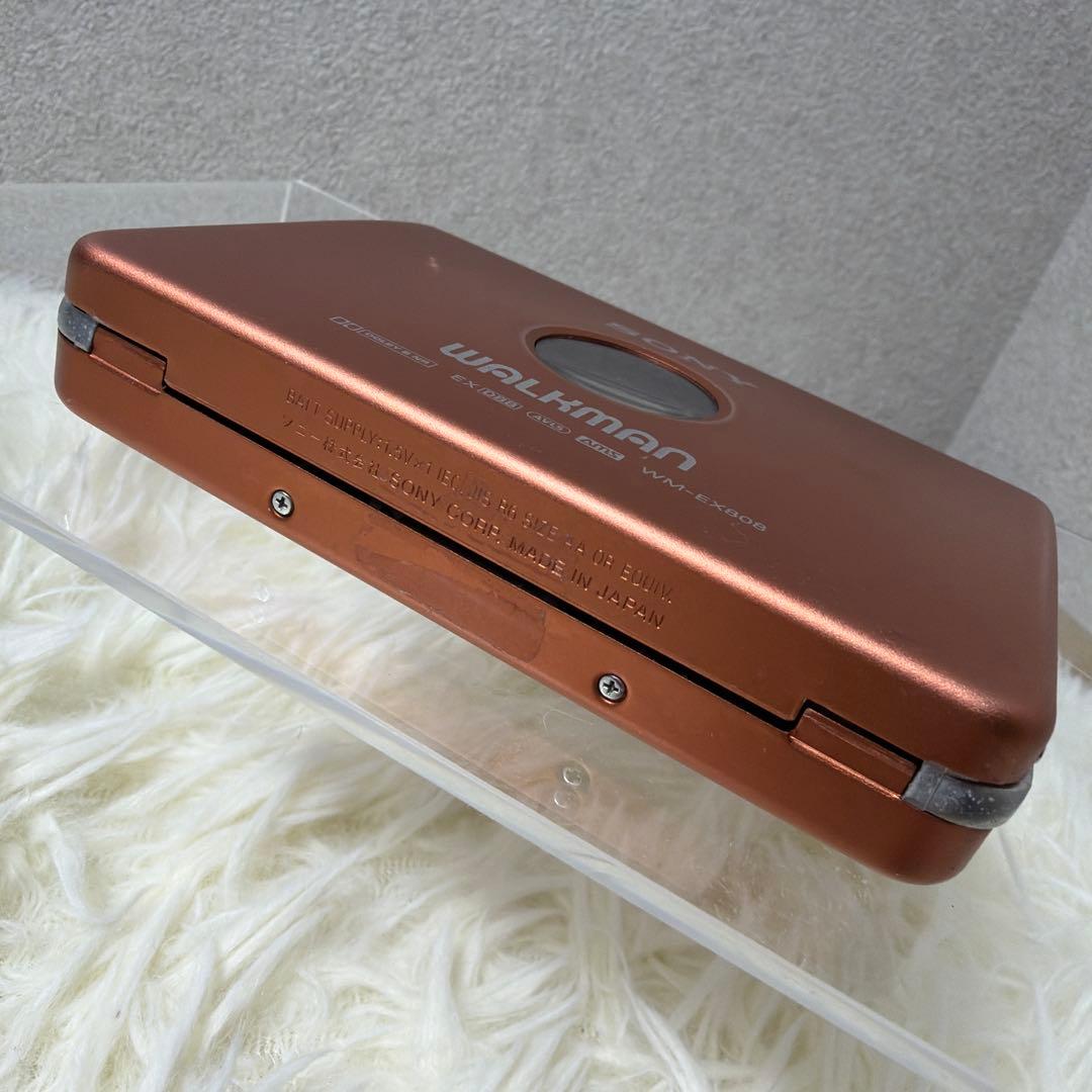 【希少色】SONY WM-EXE808 WALKMAN カセットプレーヤー