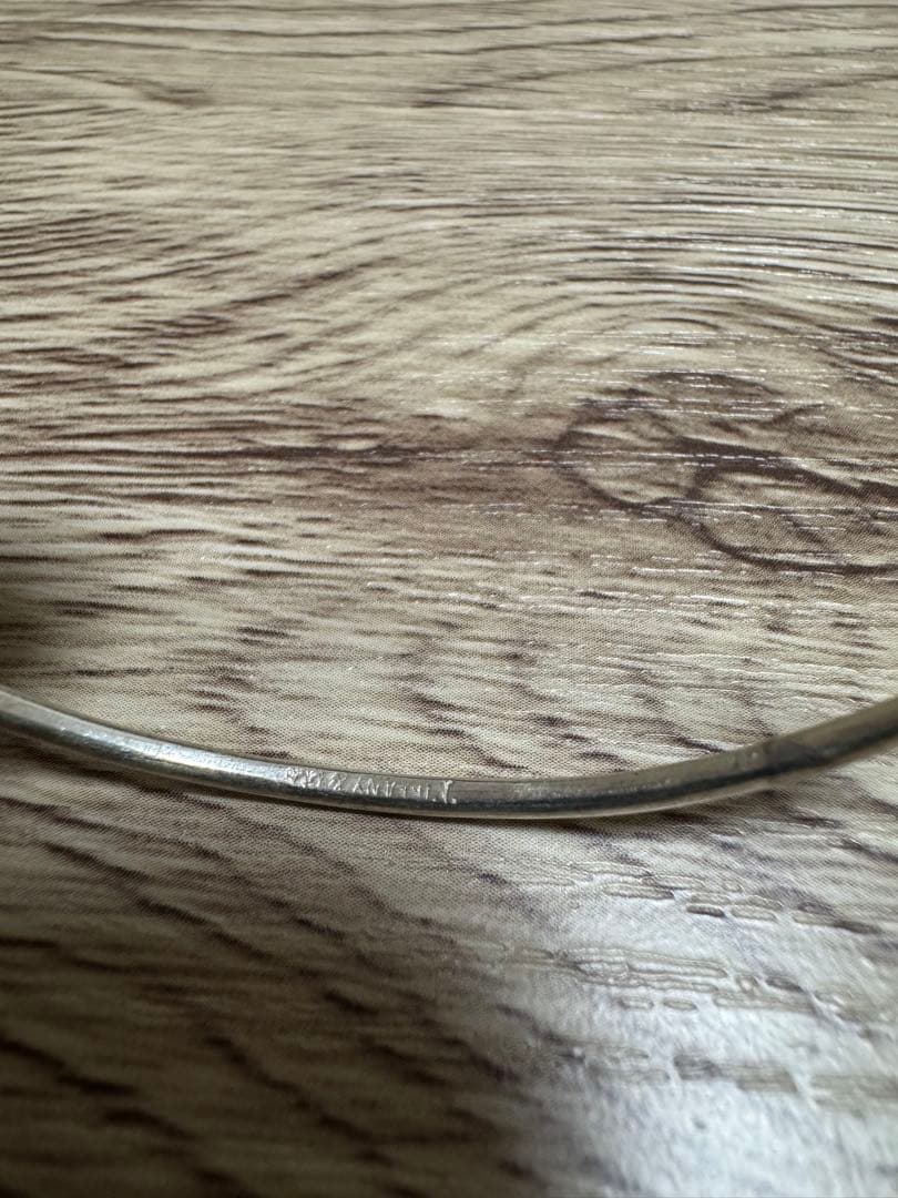 ティファニー　バングル　シルバー