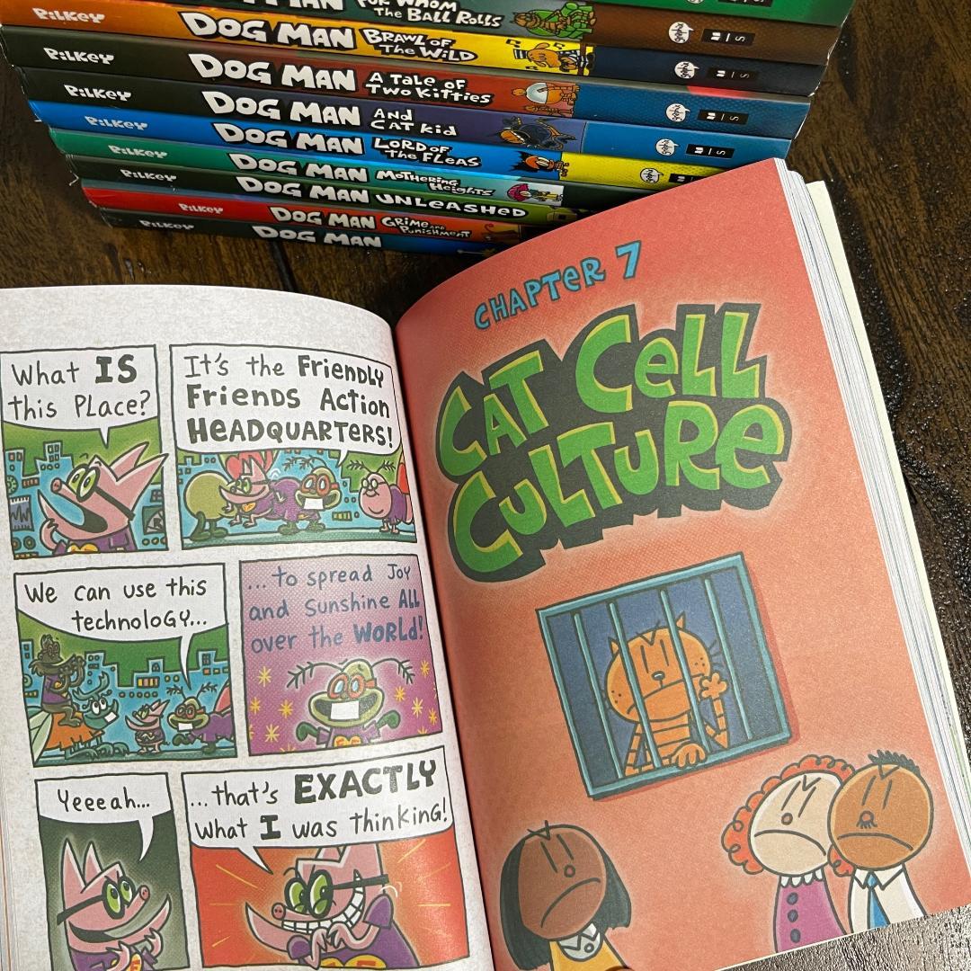 Dog Man 英語漫画18冊セット ドッグマン　マイヤペン対応