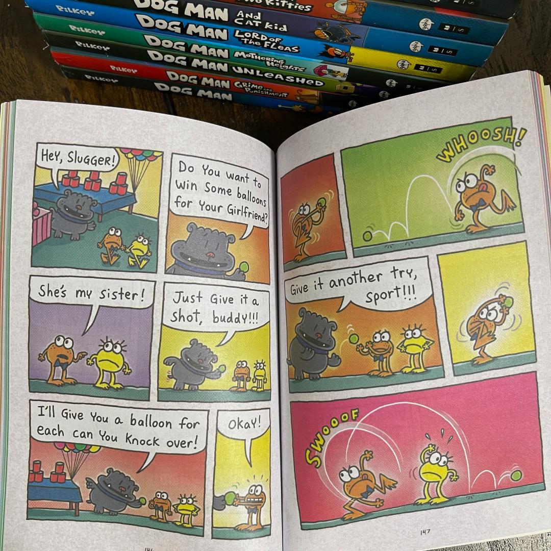 Dog Man 英語漫画18冊セット ドッグマン　マイヤペン対応