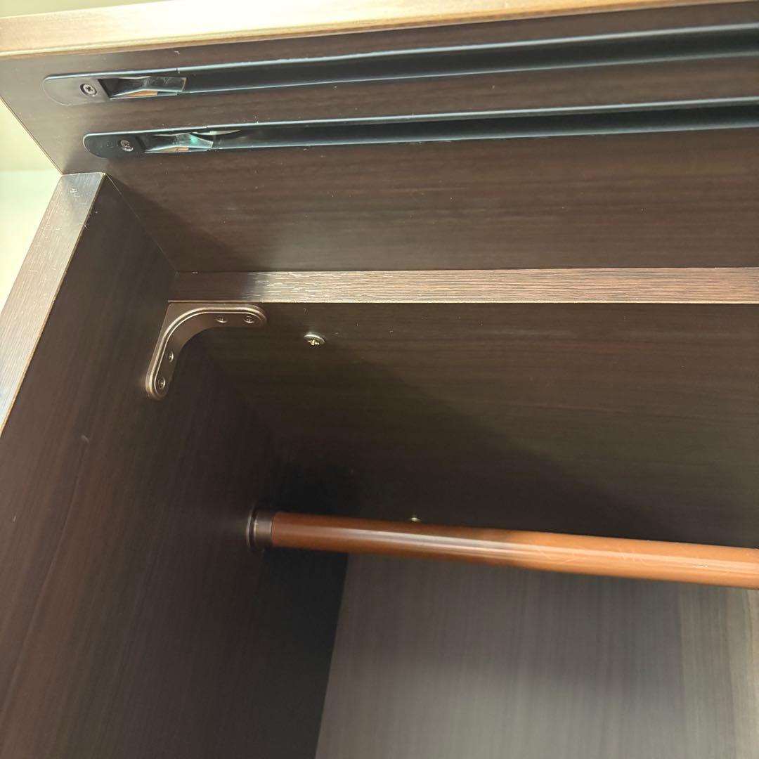 マルヨシ民芸家具 クローゼット　洋服ダンス 天然木　ウレタン樹脂塗装