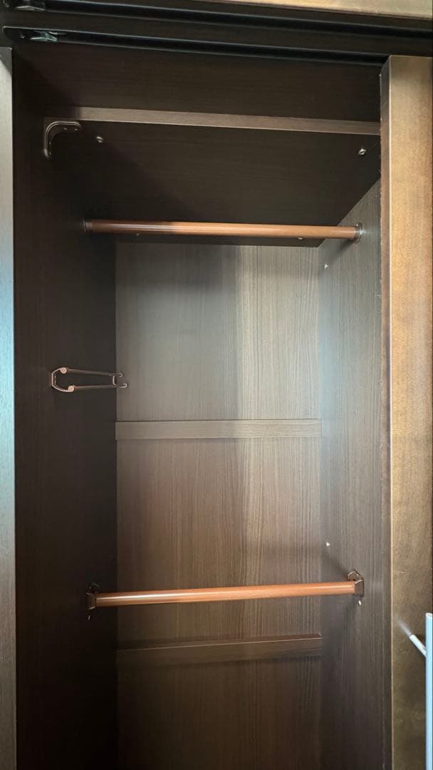 マルヨシ民芸家具 クローゼット　洋服ダンス 天然木　ウレタン樹脂塗装