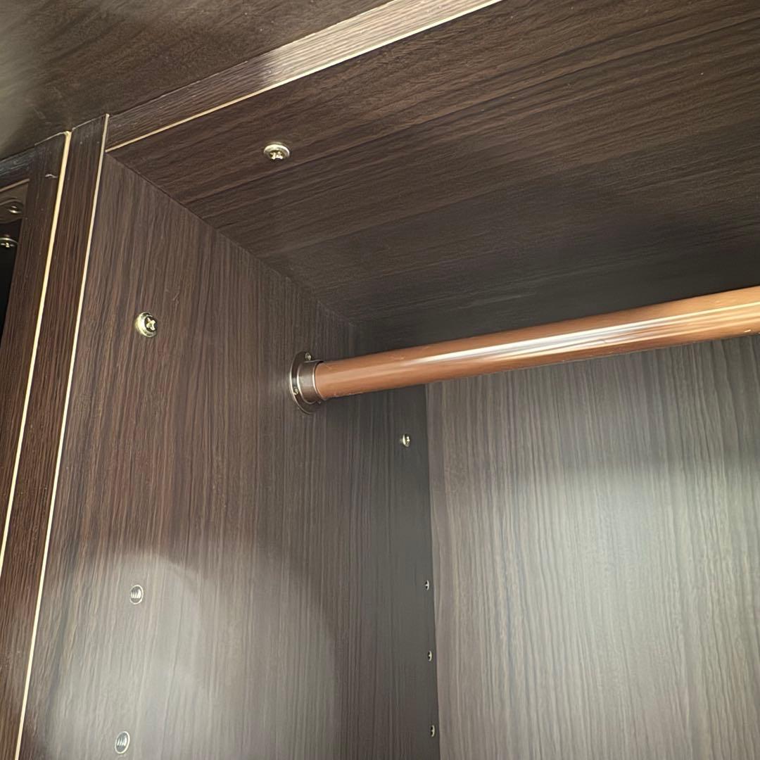 マルヨシ民芸家具 クローゼット　洋服ダンス 天然木　ウレタン樹脂塗装