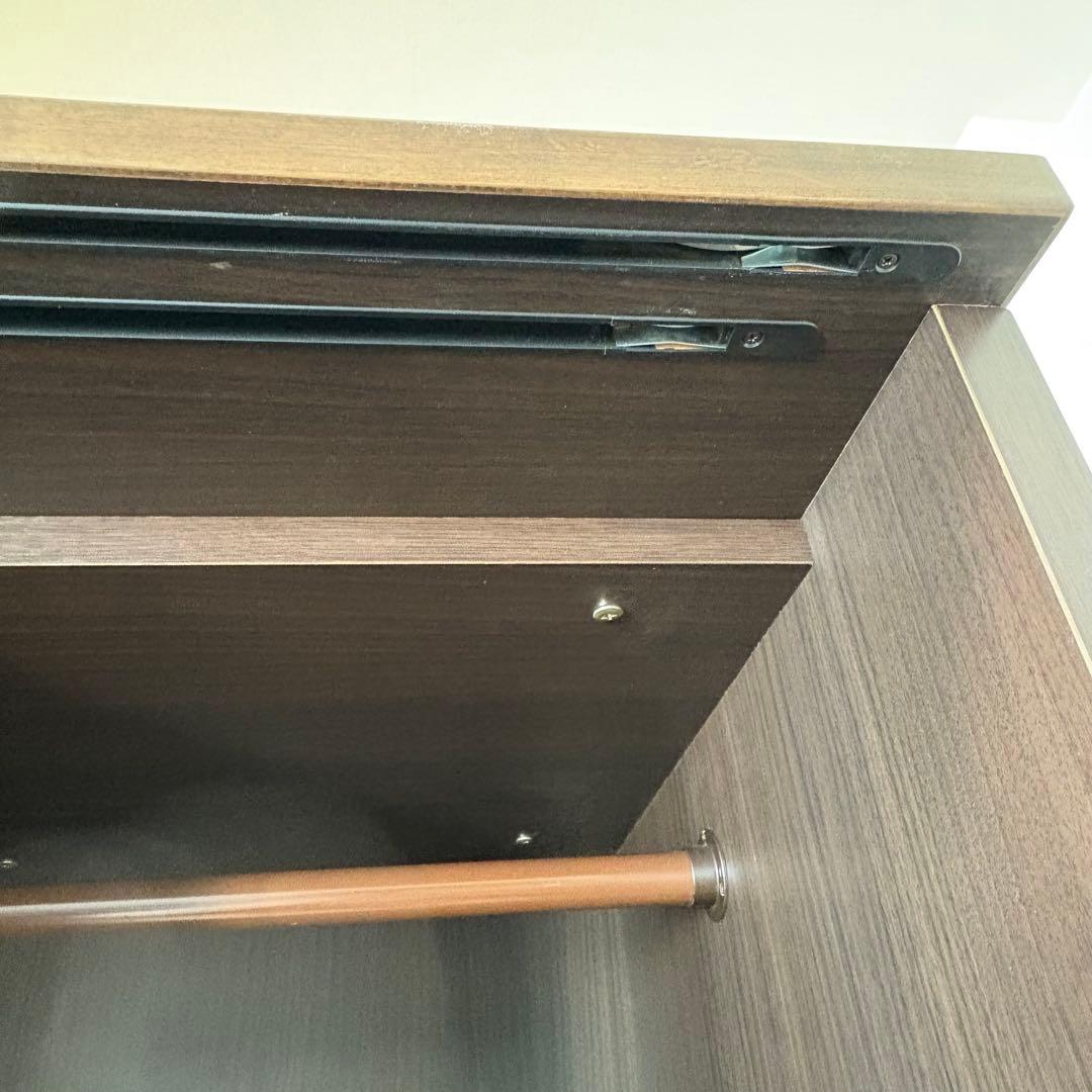 マルヨシ民芸家具 クローゼット　洋服ダンス 天然木　ウレタン樹脂塗装