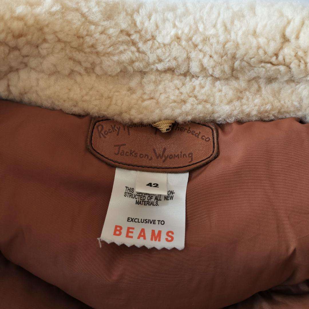 ロッキーマウンテンフェザーベッド クリスティベスト 42 XL BEAMS別注