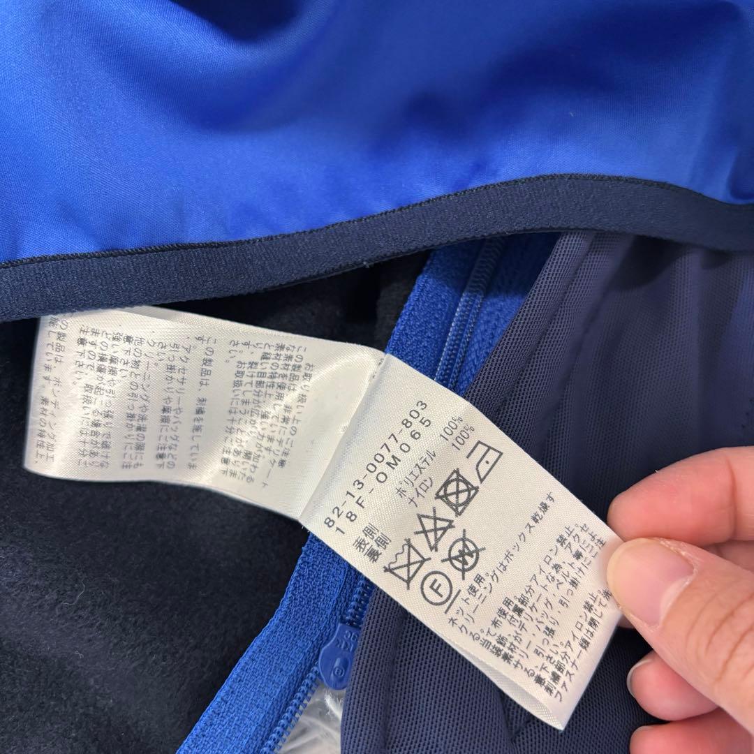 ビームスゴルフ スニード ブルゾン ブルー ゴルフウェア ワンポイント