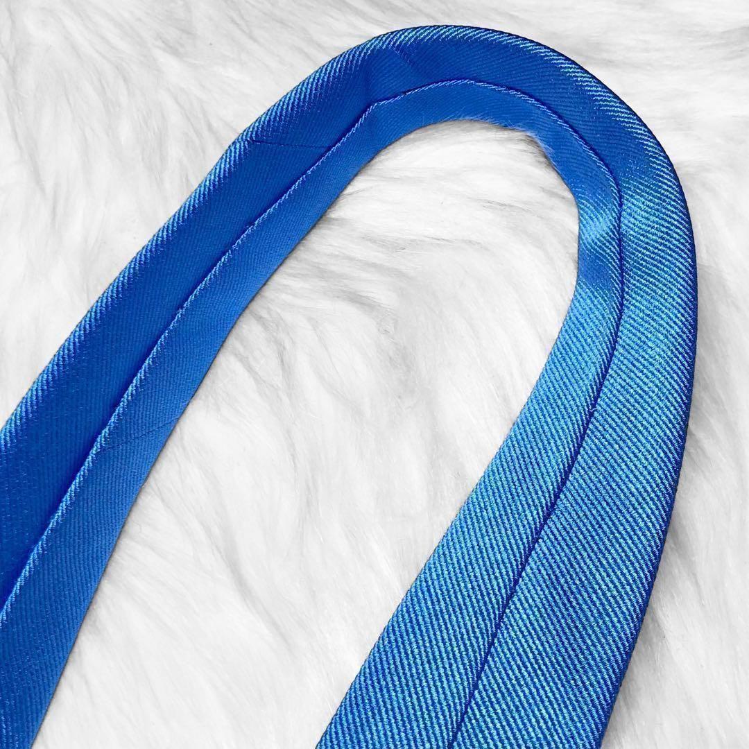 【タグ付未使用】カルティエ ナロータイ 無地 スカイブルー 成人式 プレゼント