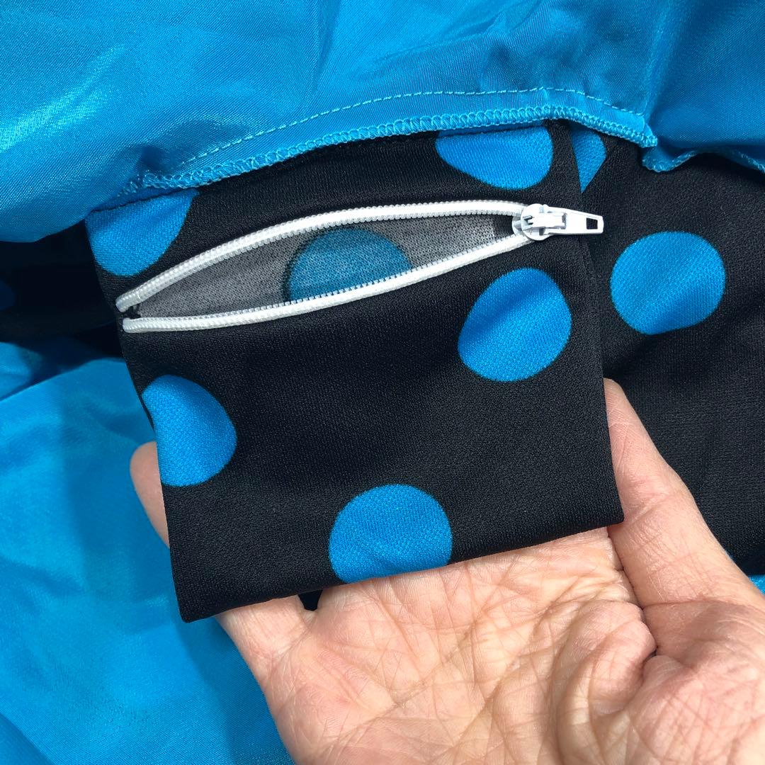 スペイン直輸入★10歳用ファルダセット　トルコ黒ドット