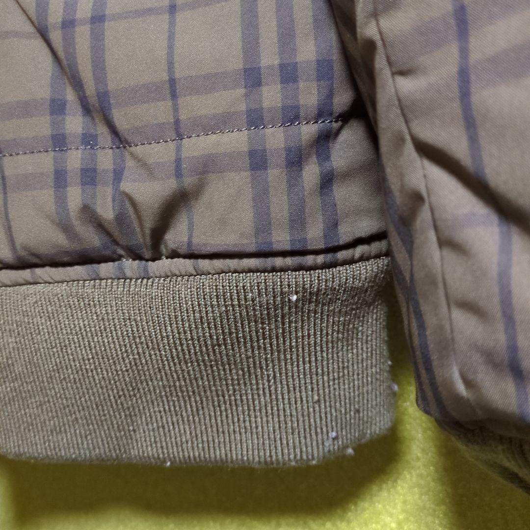 バーバリーブルーレーベル　オリーブ ミリタリージャケット