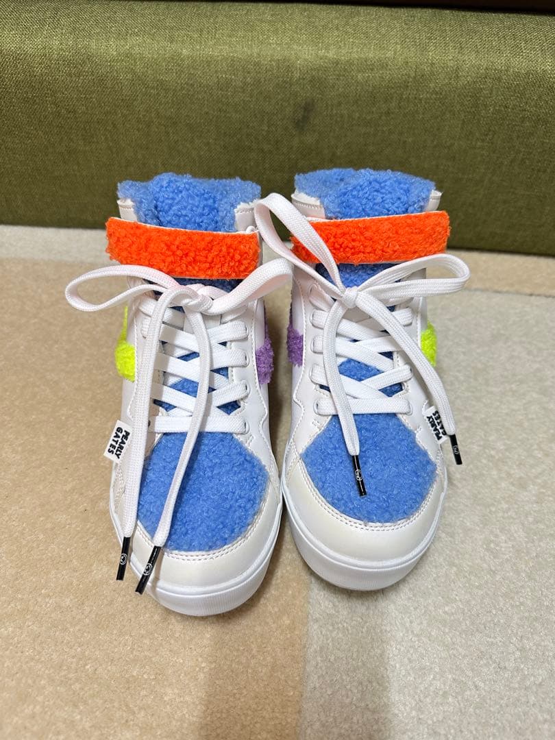 PEARLY GATES カラフルボア ミドルカットレディース22.5センチ