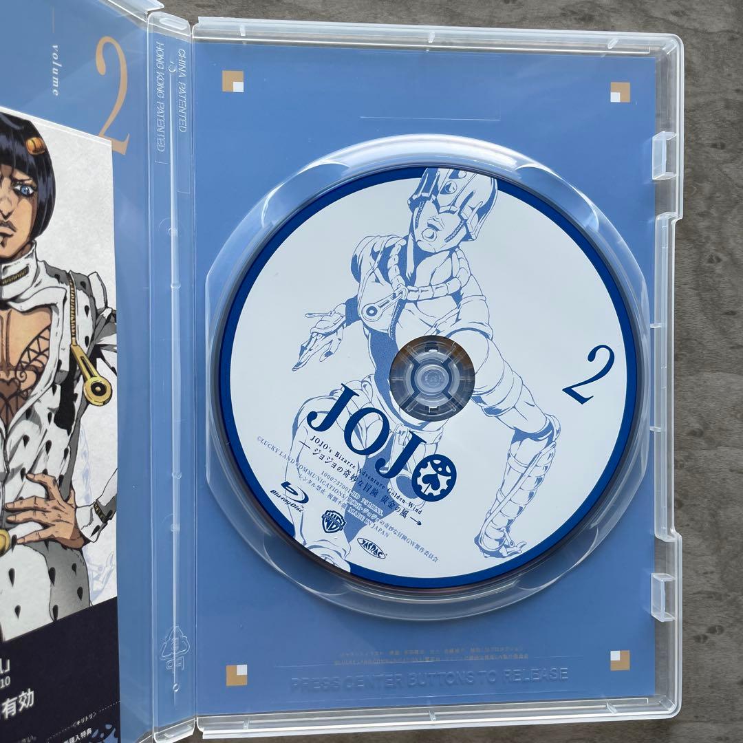 【Blu-ray】ジョジョの奇妙な冒険 黄金の風 Vol.1〜vol.3