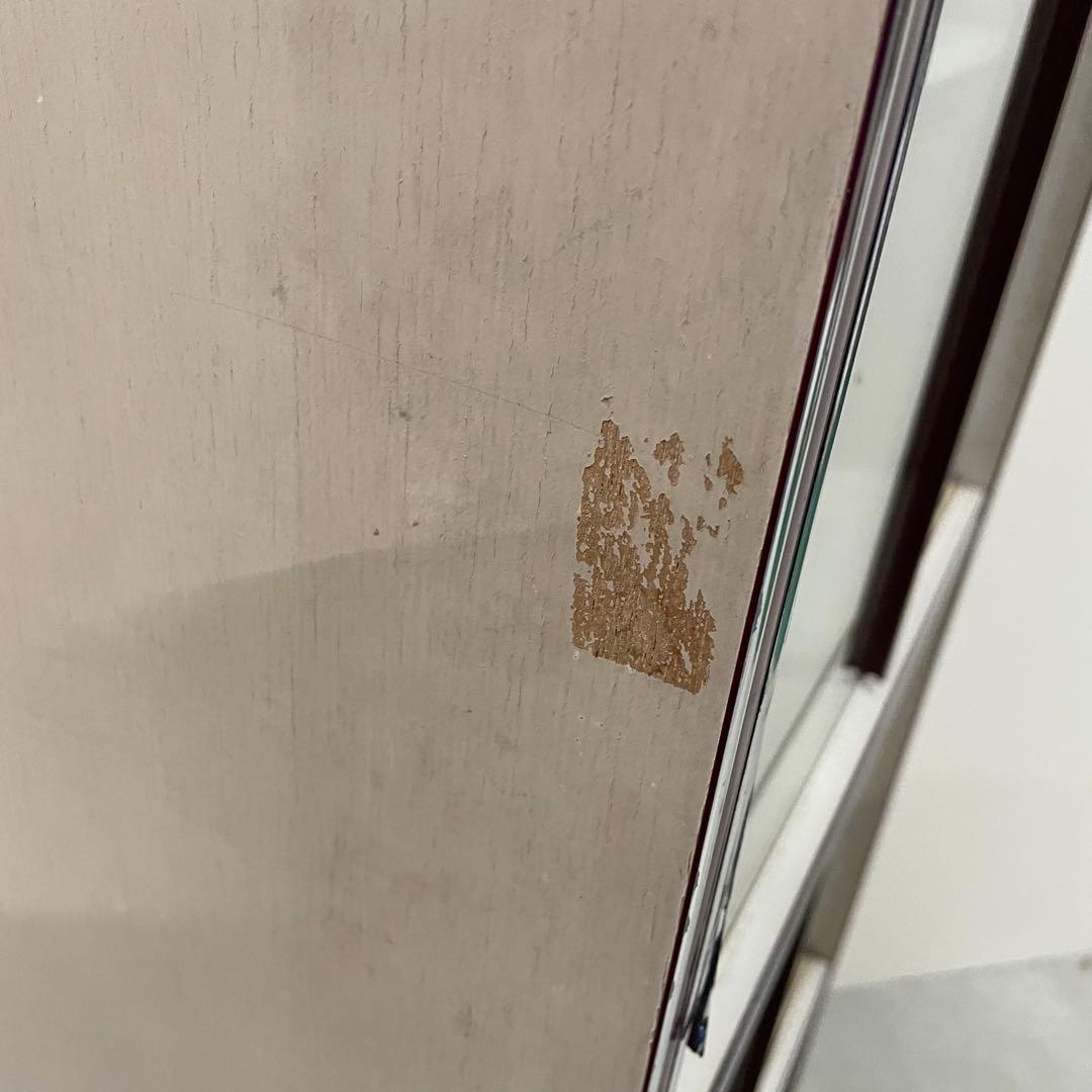 レトロポップ アンティーク 食器棚 飾り棚 昭和家具 古家具