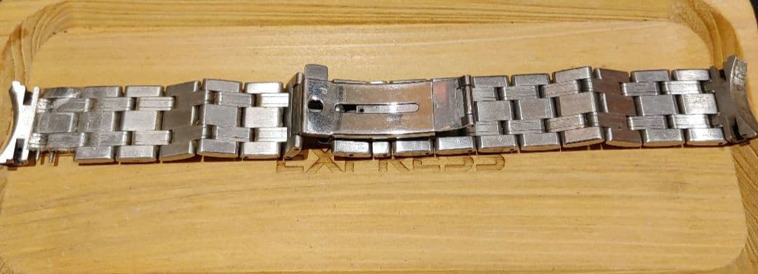 [中古・ワケアリ]　OMEGA　純正　金属ベルト　バンド