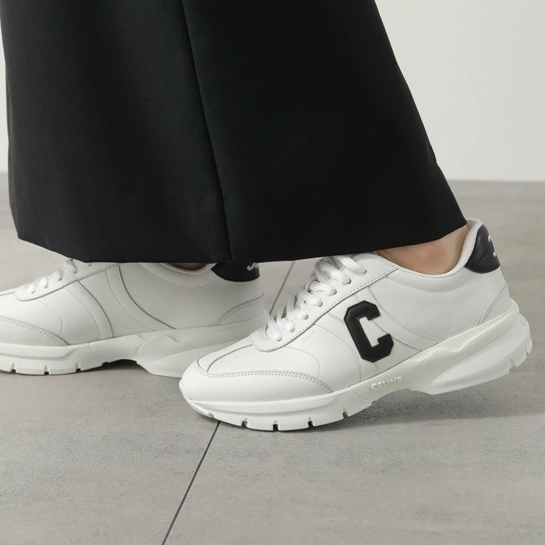 CELINE セリーヌ　スニーカー　Cロゴ　レディース　36