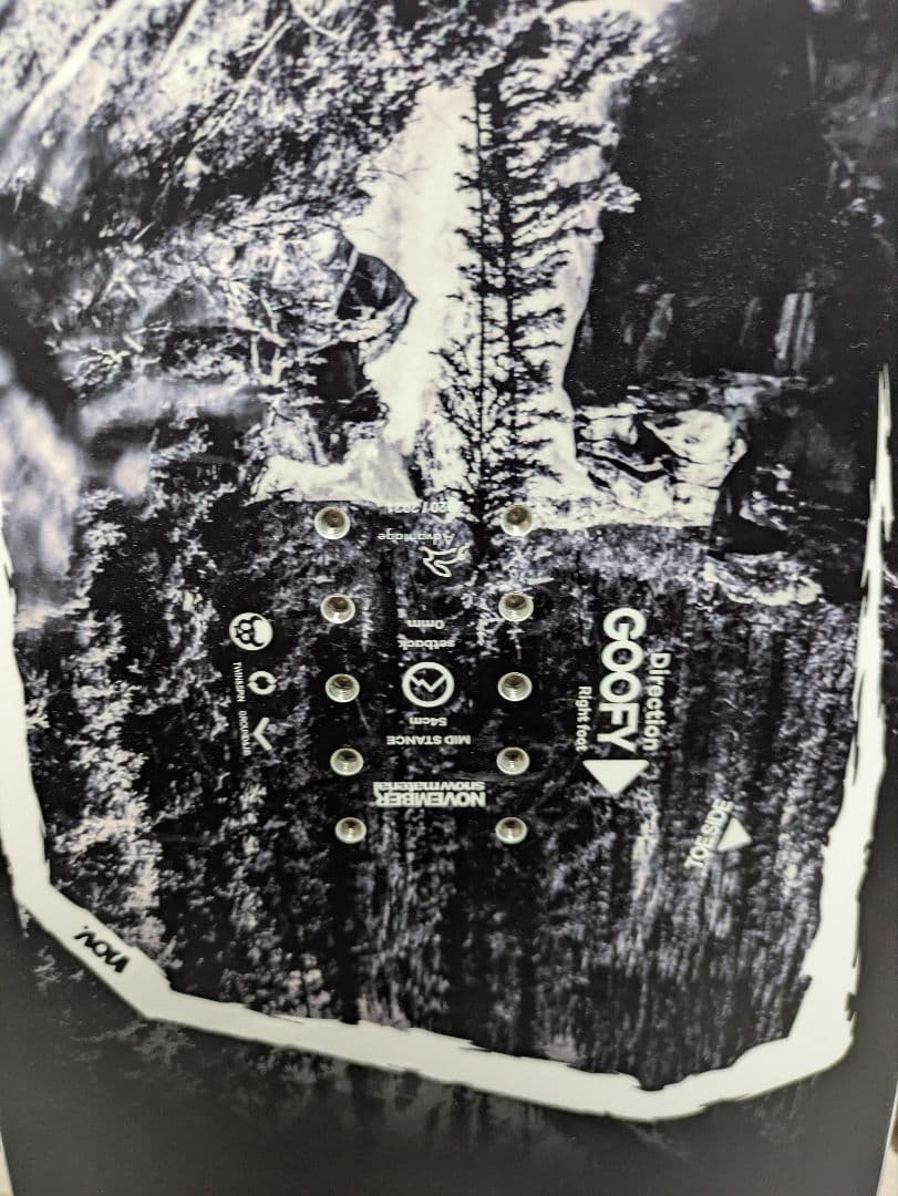 NOVEMBER DX4 19-20 150cm スノーボード