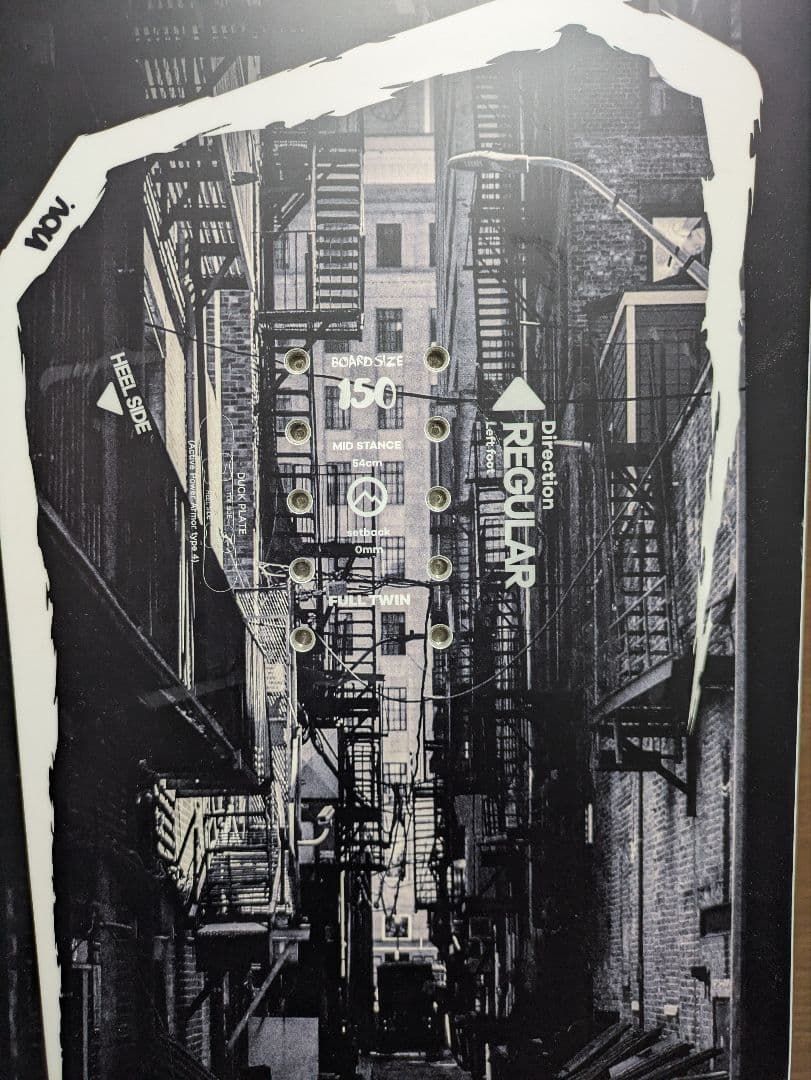 NOVEMBER DX4 19-20 150cm スノーボード