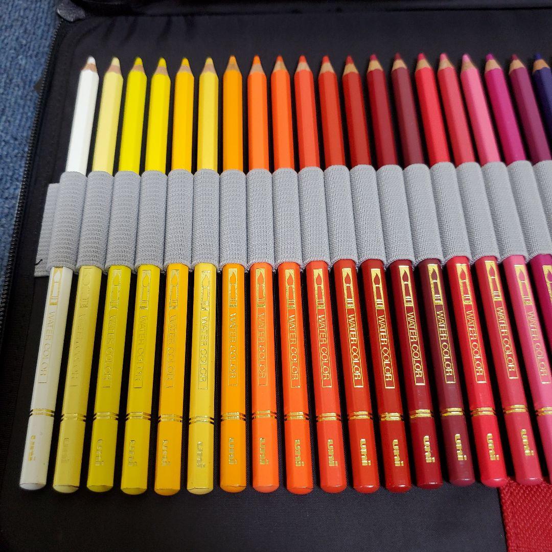 h391☆uni☆色鉛筆100色セット☆ハードケース☆60色セット新品☆現品のみ