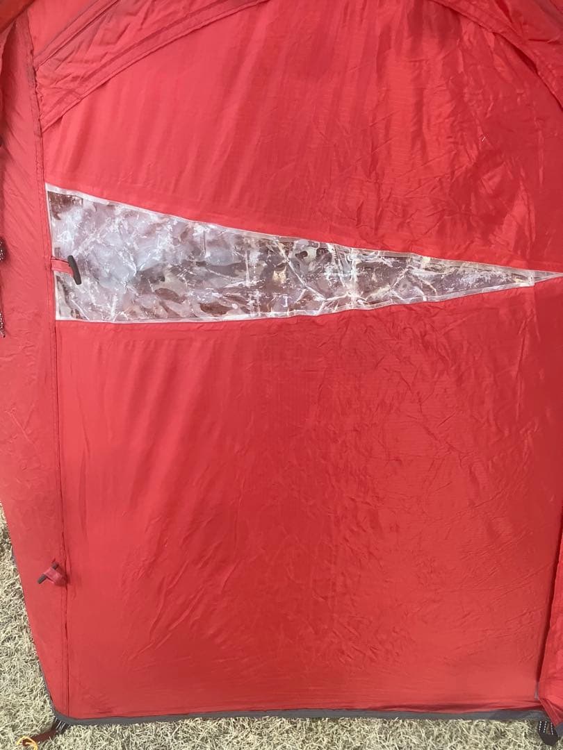 5000円値引き中　ZEROGRAM ドーム型テント レッド　赤　自立　レア