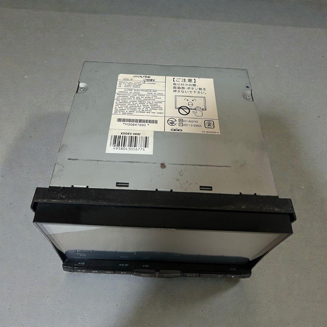 X008V ALPINE　アルパイン　カーナビ