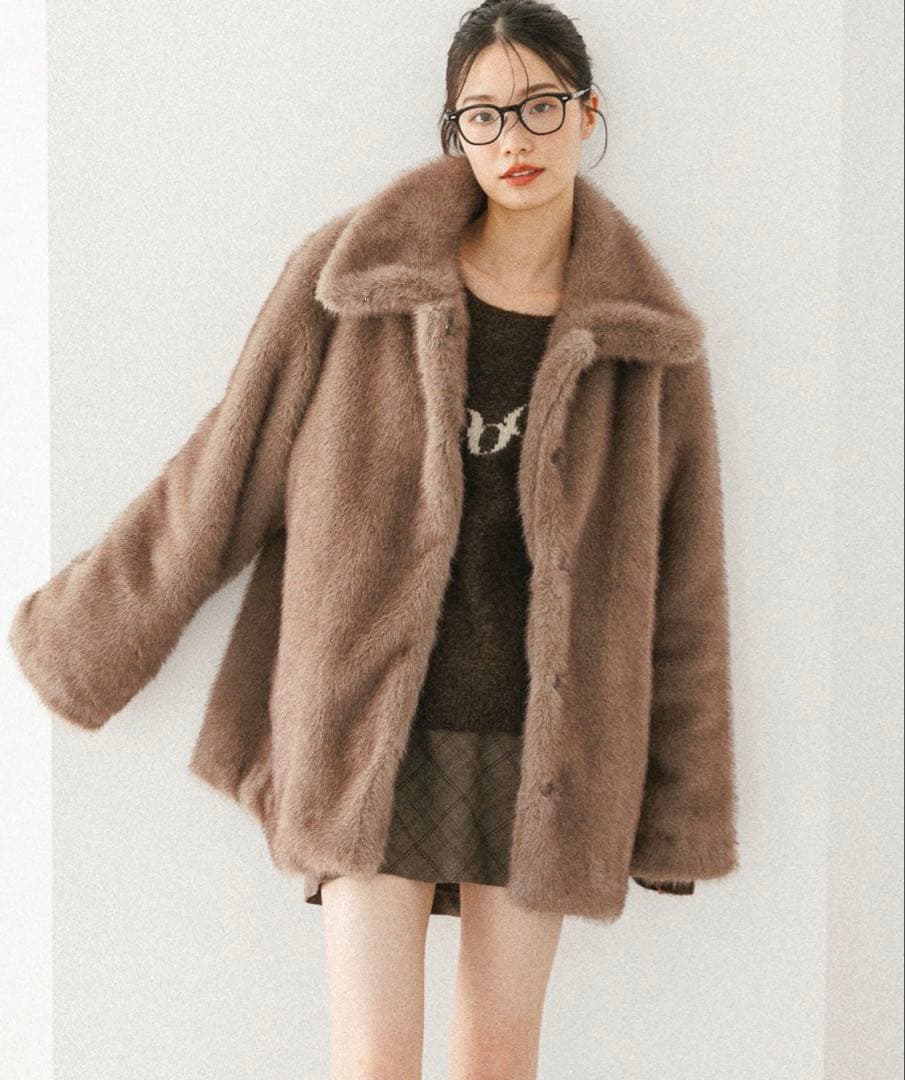 MIXファーミドルジャケット　Heather