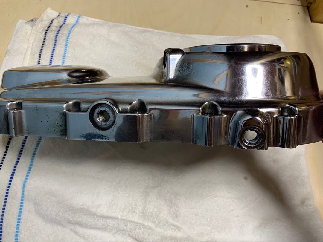 スポーツスター プライマリーカバー・スプロケットカバー・ギアカバーセット メッキ