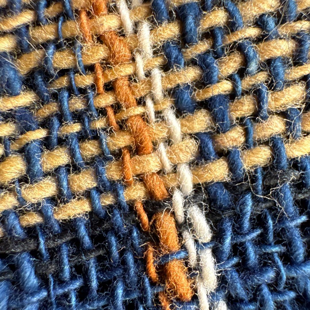 うさとの服  usaato コットン チェック柄大判ストール 新品