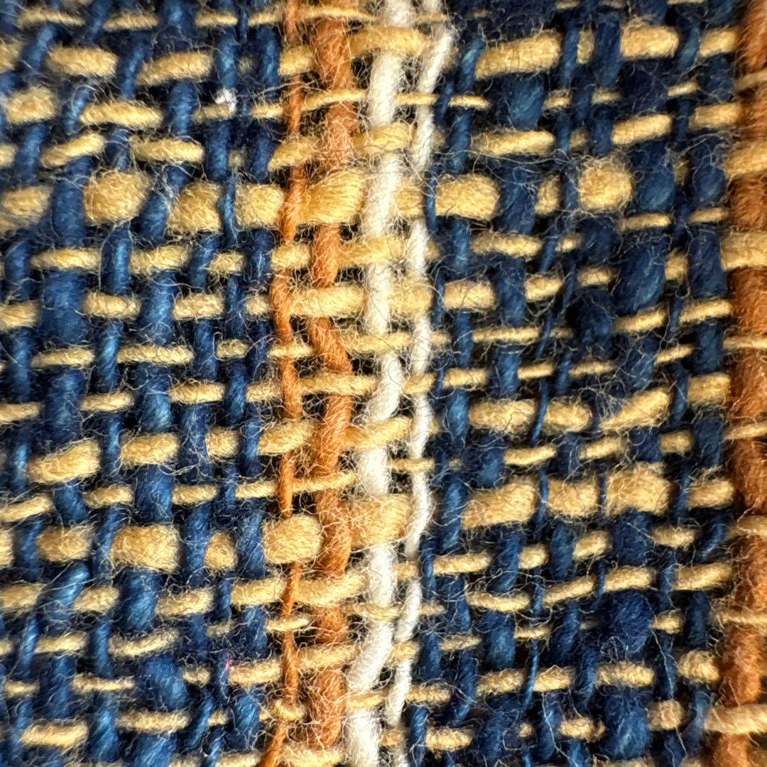 うさとの服  usaato コットン チェック柄大判ストール 新品