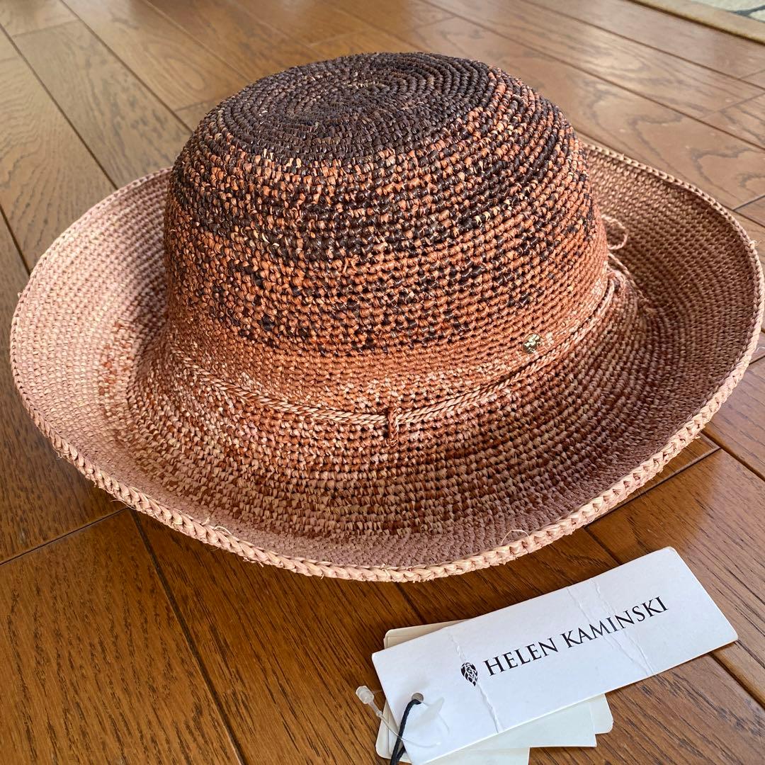 ヘレンカミンスキー　帽子　ラフィア