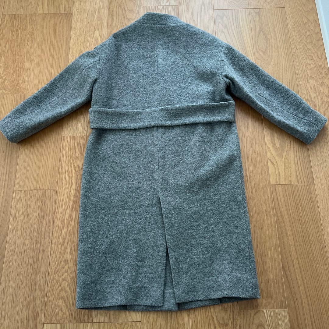 【美品】ELENDEEK ウール ノーカラーコート