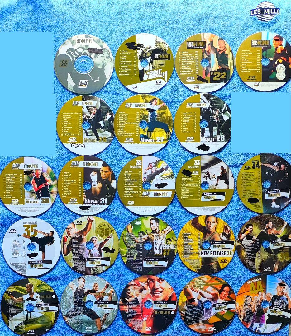 スポーツ・フィットネス LESMILLS BODYCOMBAT CD