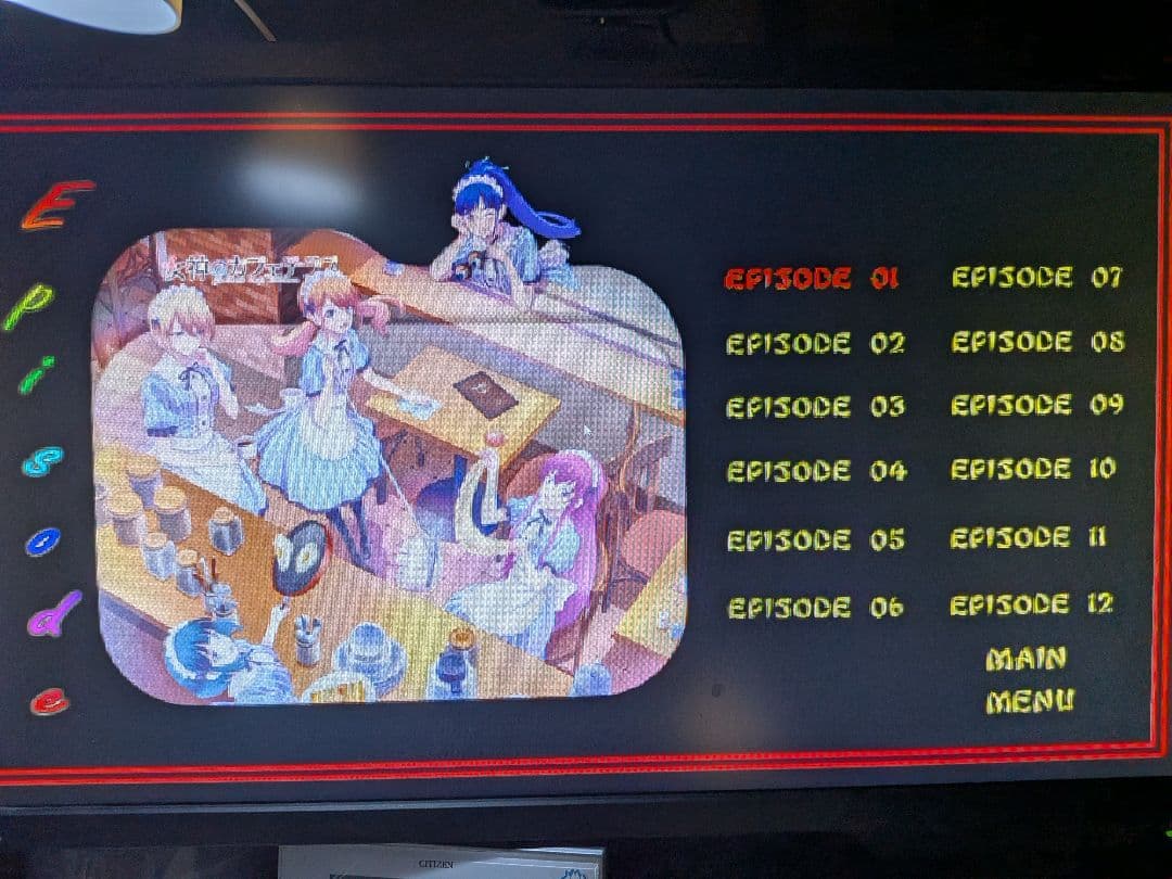 女神のカフェテラス海外製DVD （シーズン1、2全24話）瀬尾公治作品