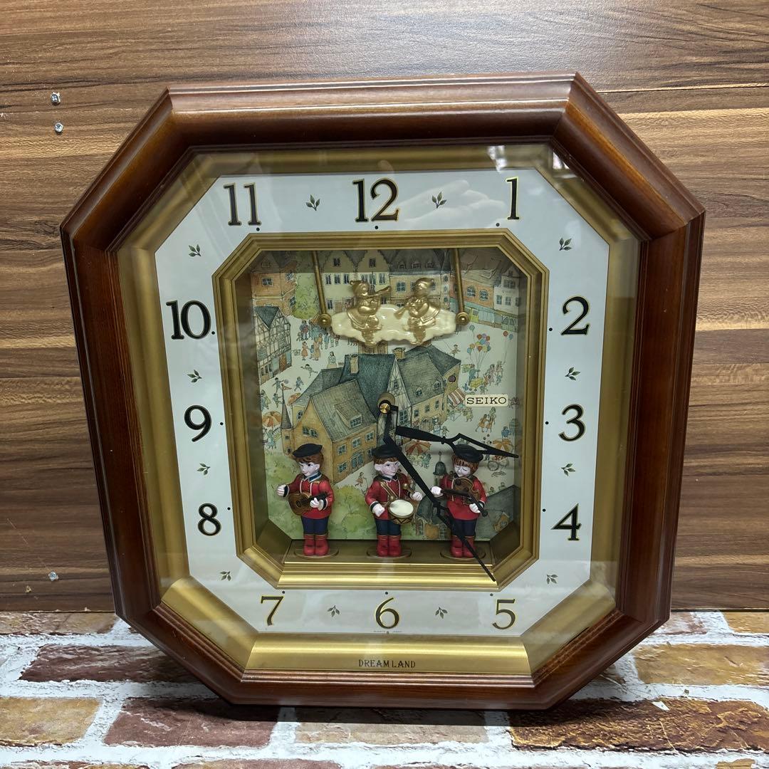 SEIKO からくり時計 ドリームランド RE511B 掛時計セイコーSEIKO