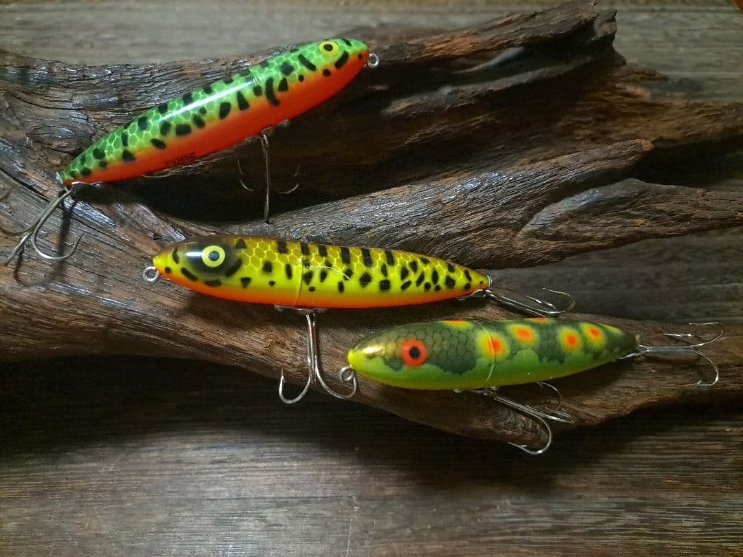 ヘドン　スウェイバック　ザラスプーク　イケメンカラー3色セット