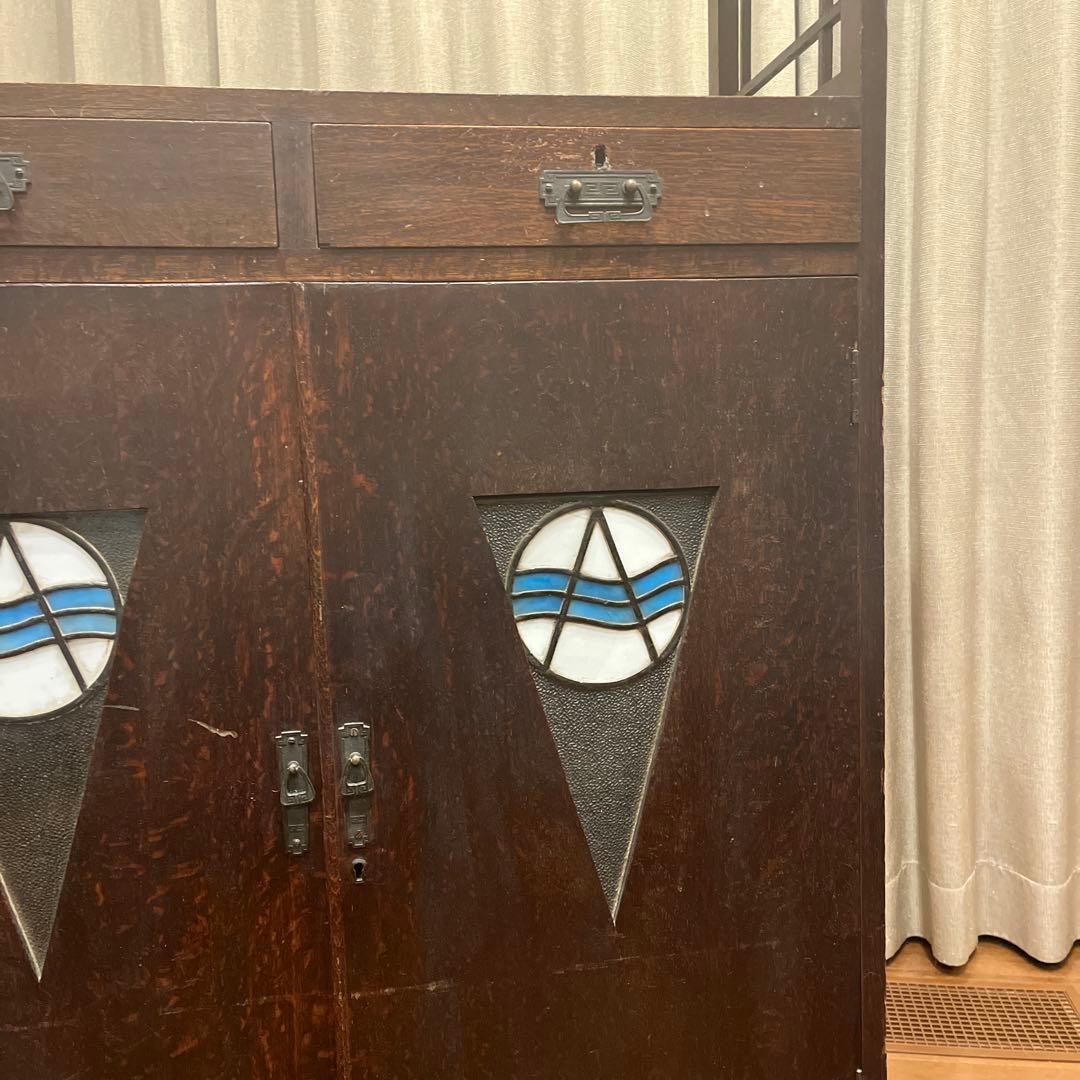 大正　昭和初期　木製本棚 アンティーク