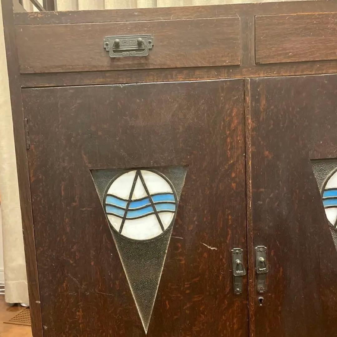 大正　昭和初期　木製本棚 アンティーク