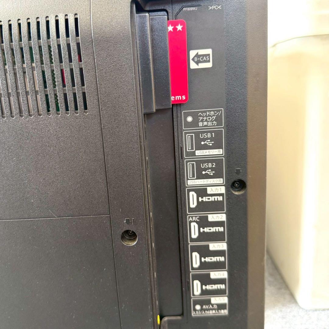 SHARP AQUOS 40インチ液晶テレビ 2018年製 リモコン付き