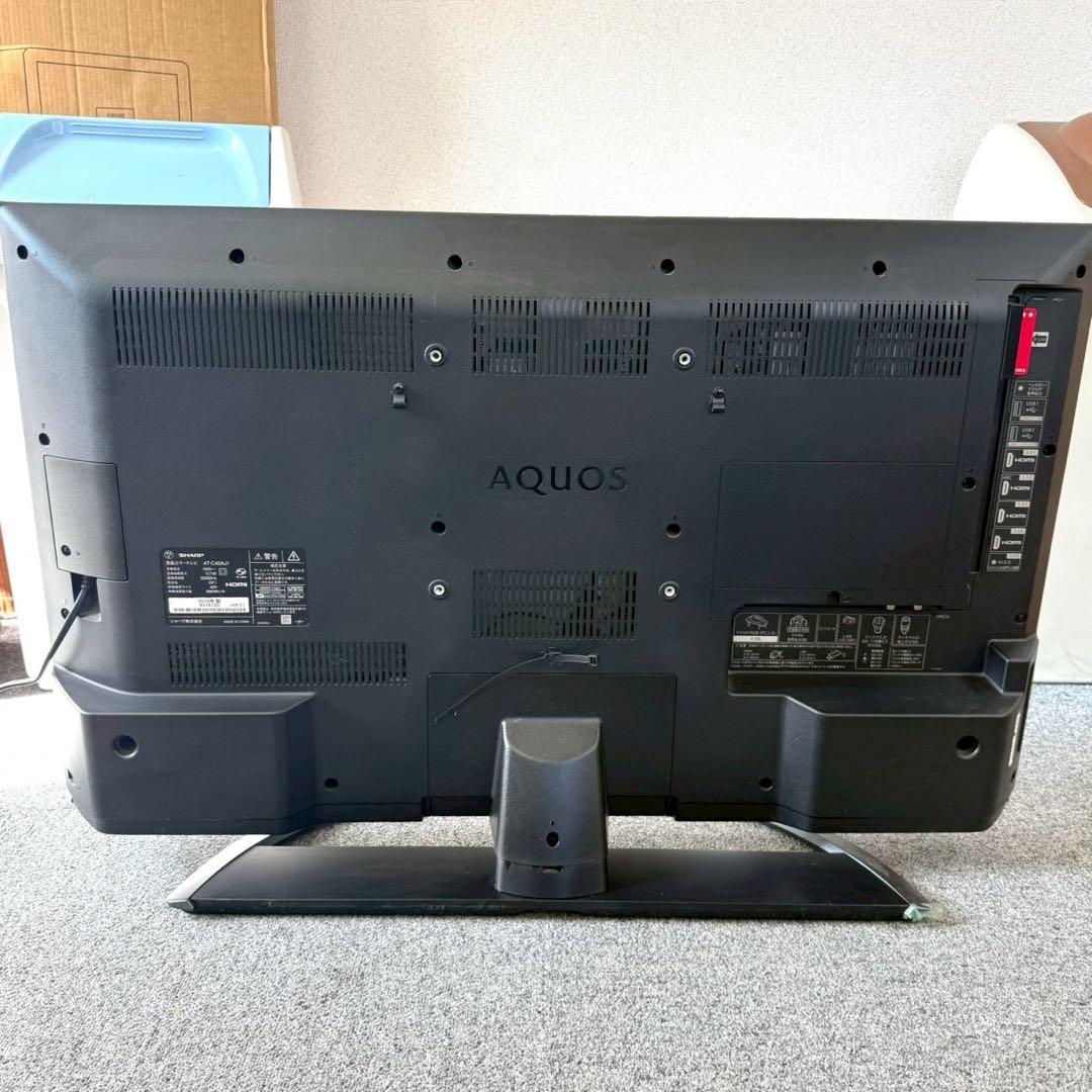 SHARP AQUOS 40インチ液晶テレビ 2018年製 リモコン付き