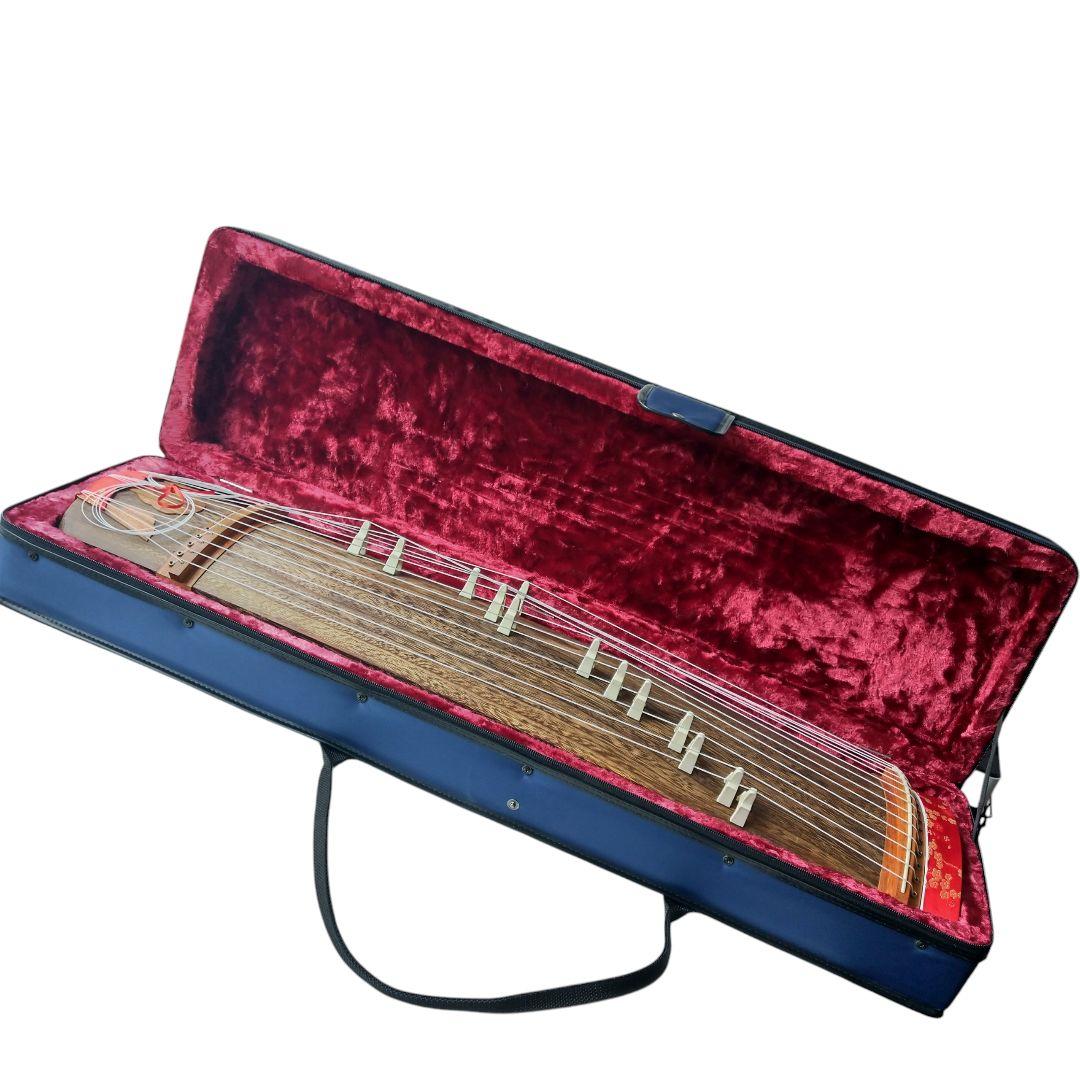 【美品】ゼンオン 文化琴 13弦 本体・ケース付 付属品完備