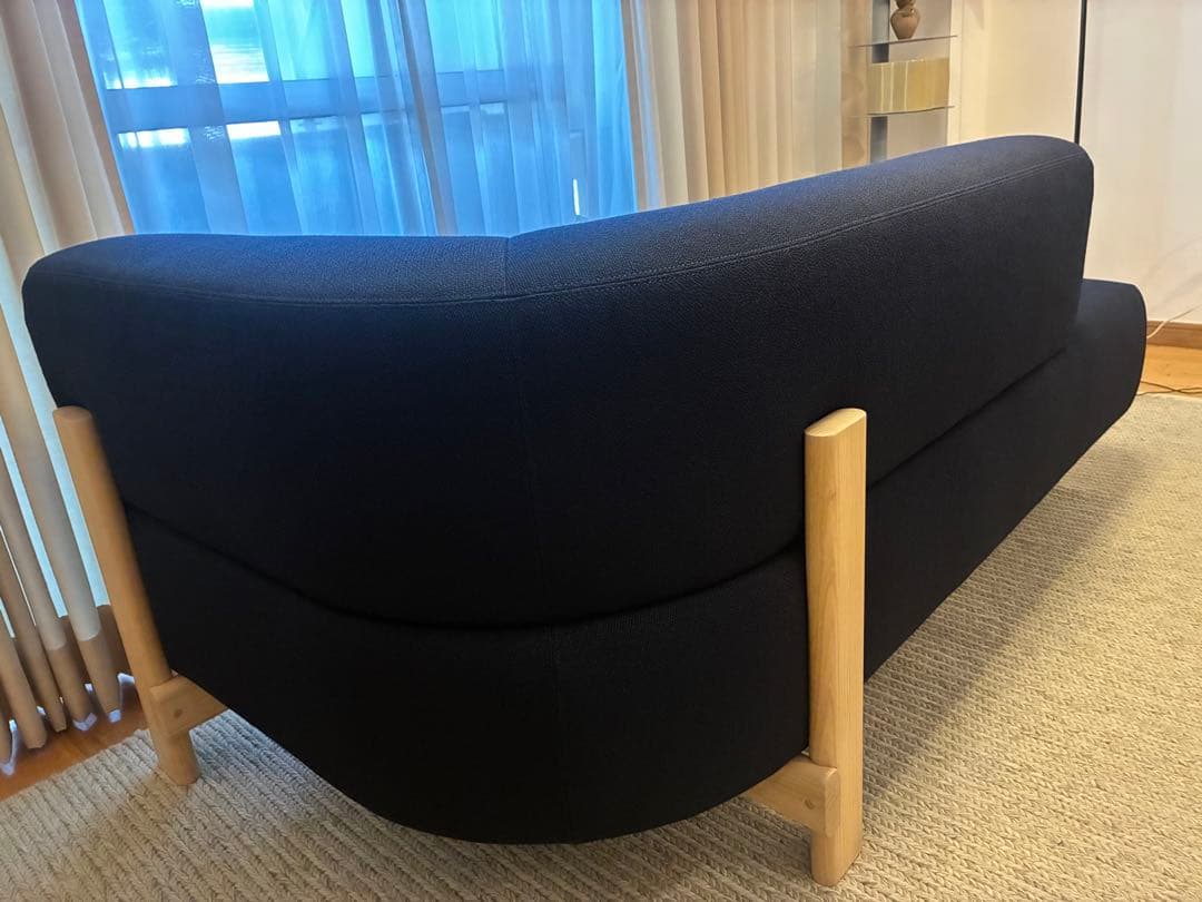 カリモクニュースタンダード　エレファントソファ　シェーズロング右肘　2023年製