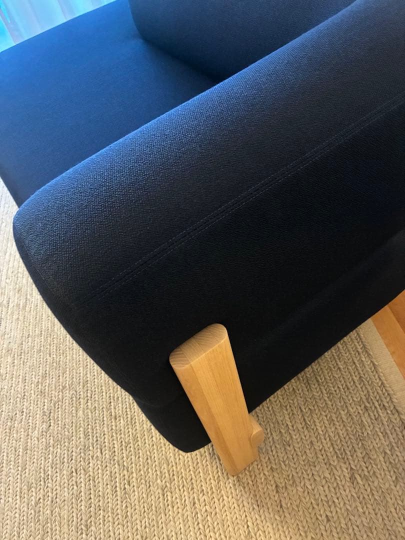 カリモクニュースタンダード　エレファントソファ　シェーズロング右肘　2023年製