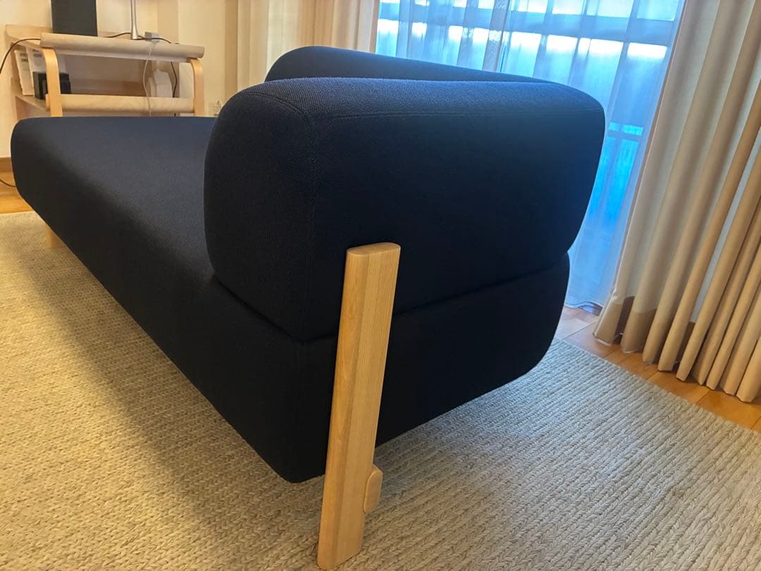 カリモクニュースタンダード　エレファントソファ　シェーズロング右肘　2023年製