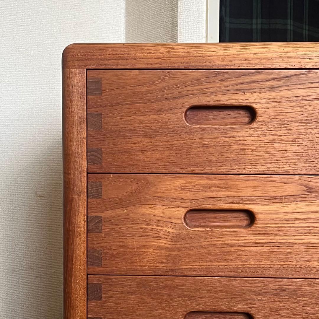 北欧 デンマーク製 ニールスバッハ チーク材 チェスト 収納家具 ヴィンテージ