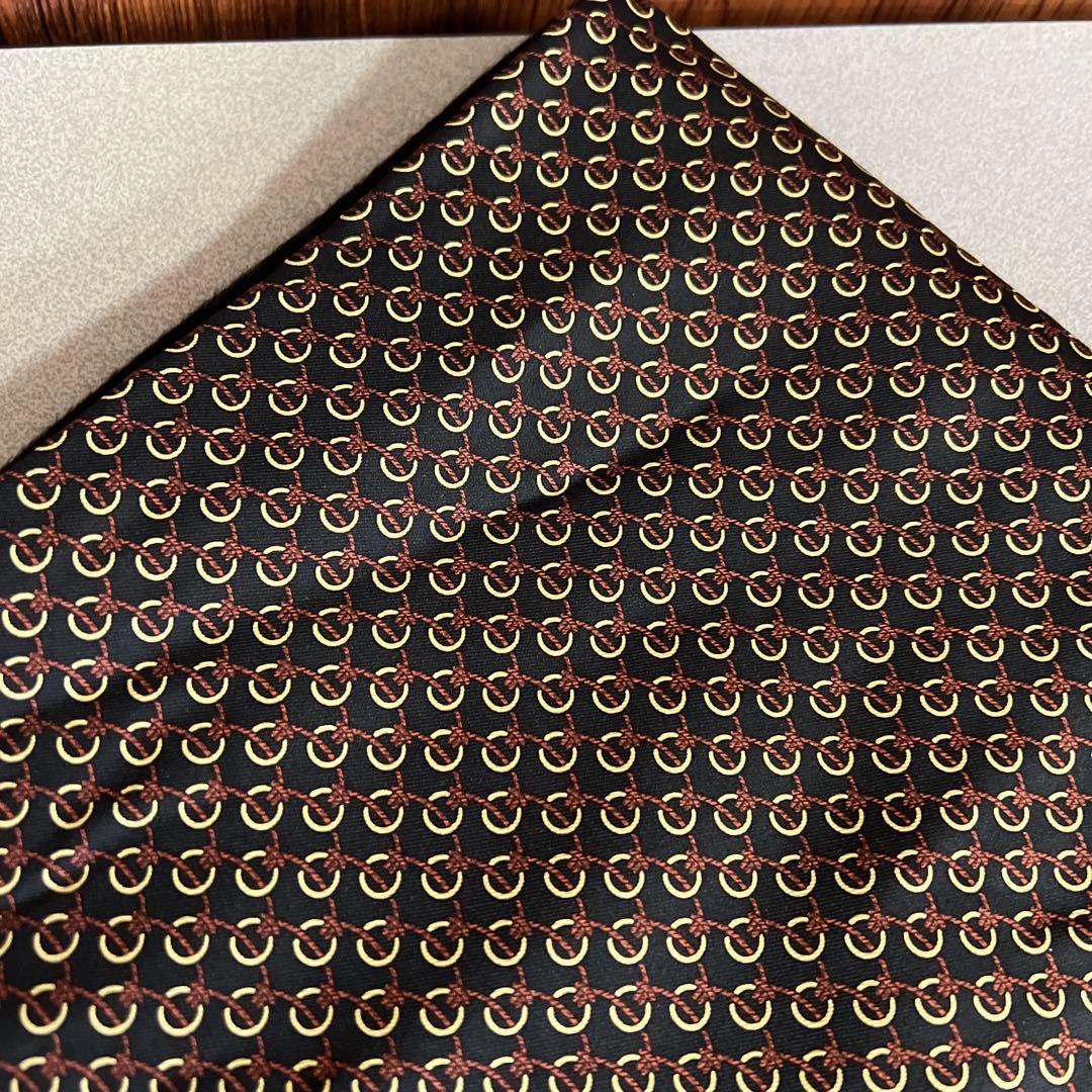 HERMES エルメス リバーシブル マフラー スカーフ アンゴラ シルク