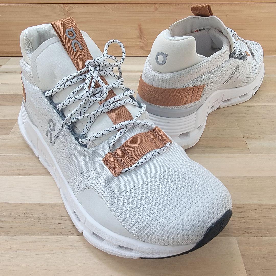 オン クラウド ノヴァ ホワイト UK6 25cm