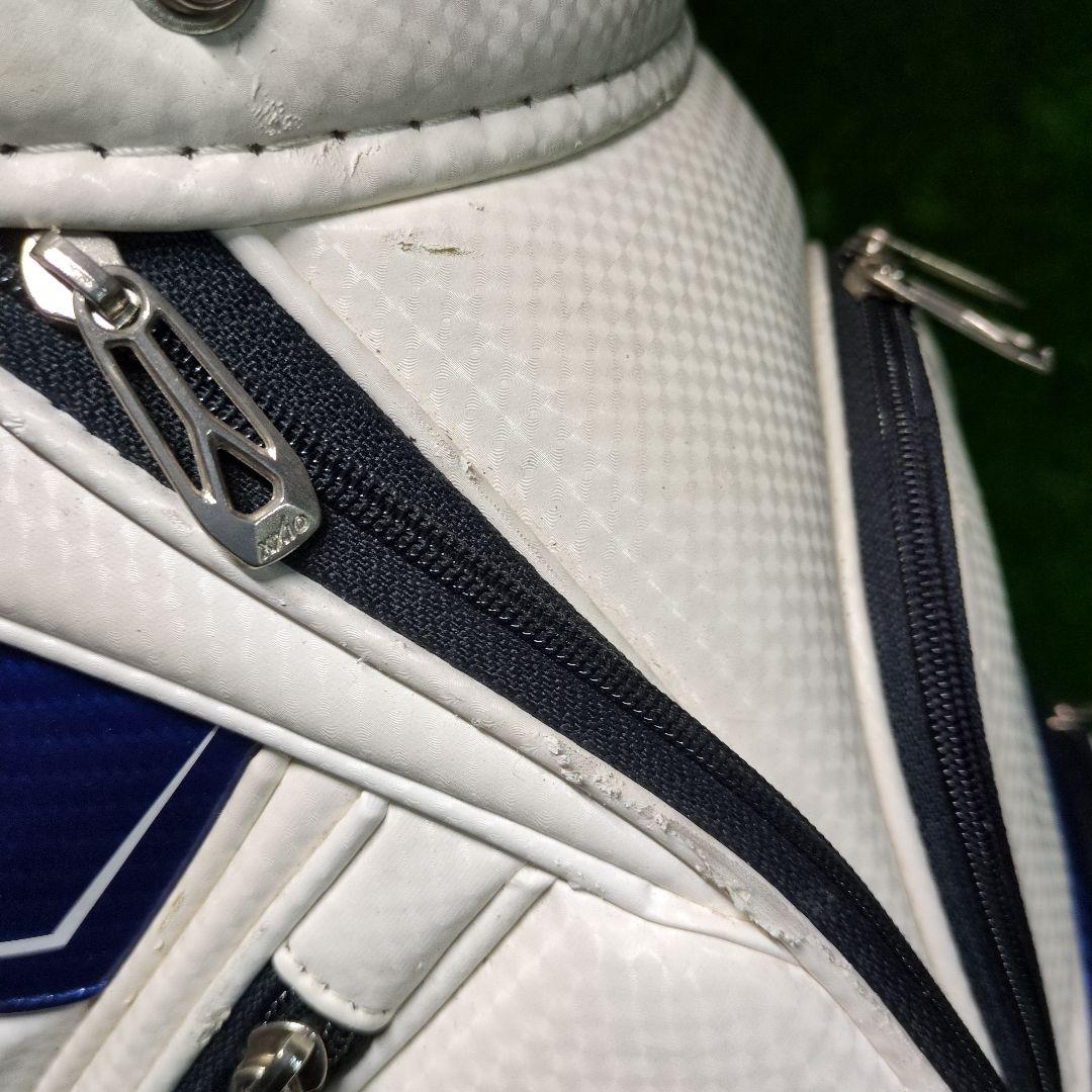 ゼクシオ XXIO ツアーモデル キャディバッグ ホワイト ブルー