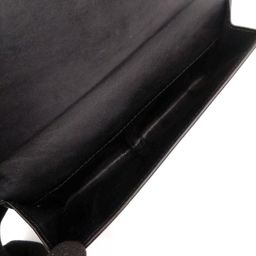 GUCCI 長財布 ハートクレスト ハートロゴ金具 可愛い 黒 208566