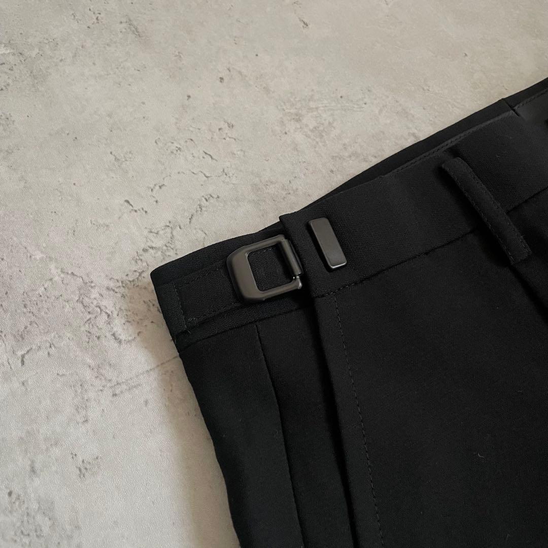 ダブルブレスト　スーツセットアップ　アジャスター付き　ブラック　モード　成人式