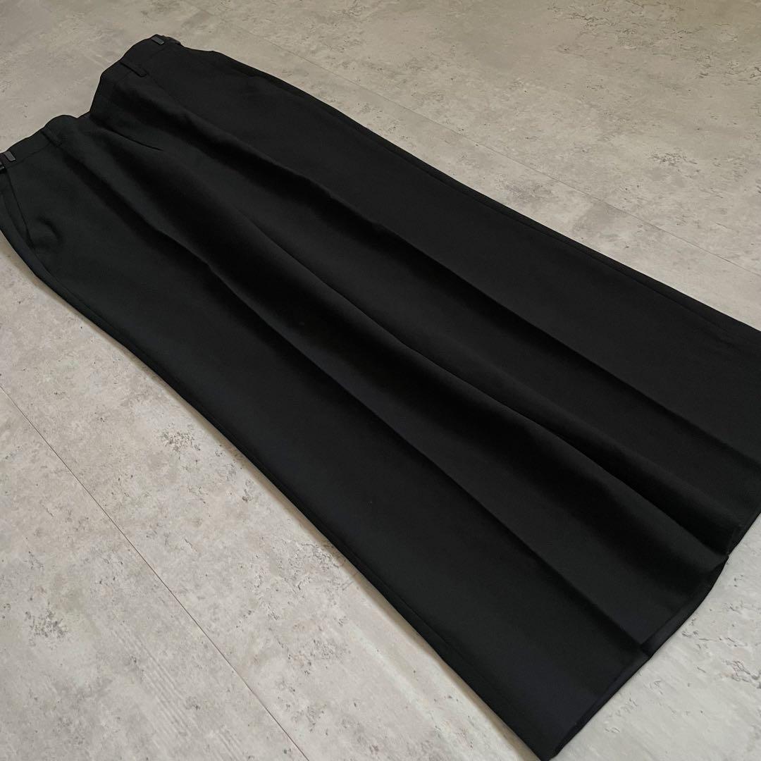 ダブルブレスト　スーツセットアップ　アジャスター付き　ブラック　モード　成人式