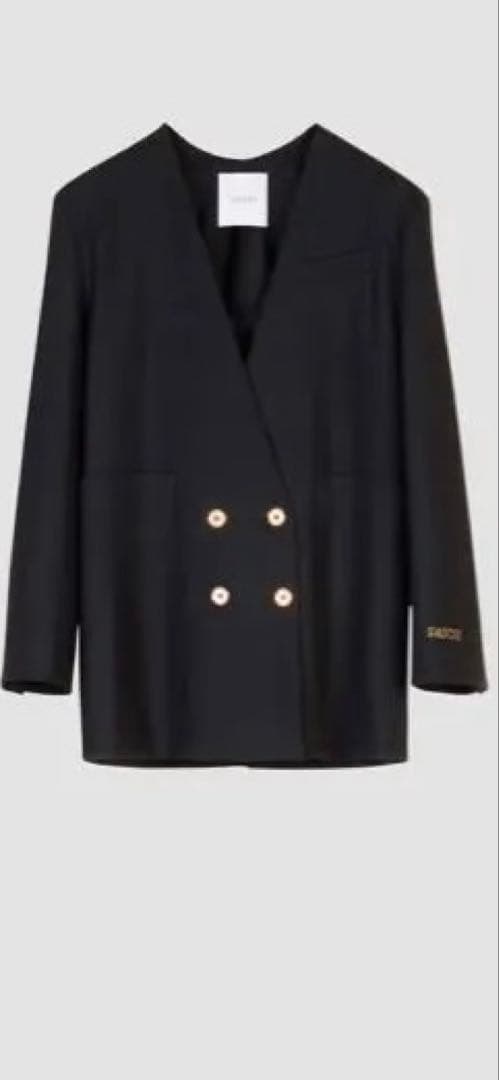 ジャケット・アウター PATOU double-breasted wool jacket