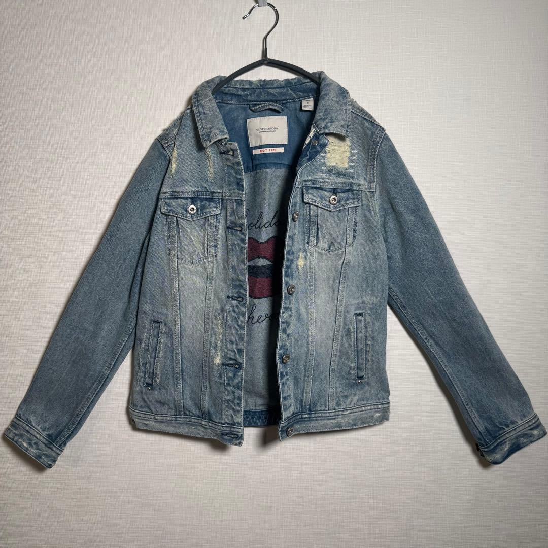 ★美品★ Scotch & Soda Hot Lips デニムジャケット